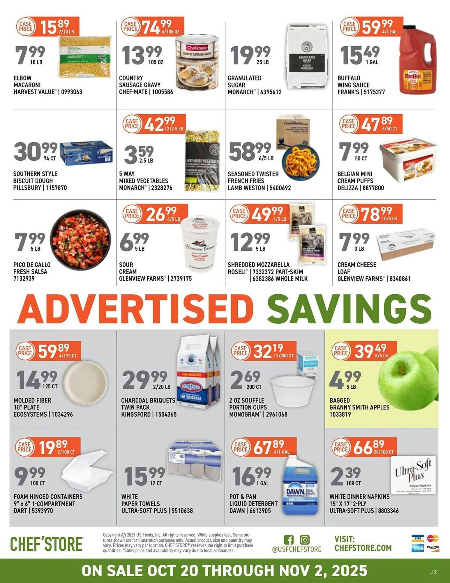 Weekly ad US Foods Chef's Store weekly ad from October 20 to November 2 2025 - Page 3