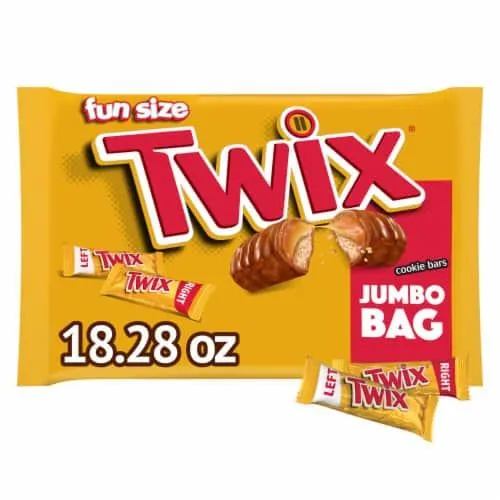 TWIX Caramel Fun Size Chocolate Cookie Candy Bars