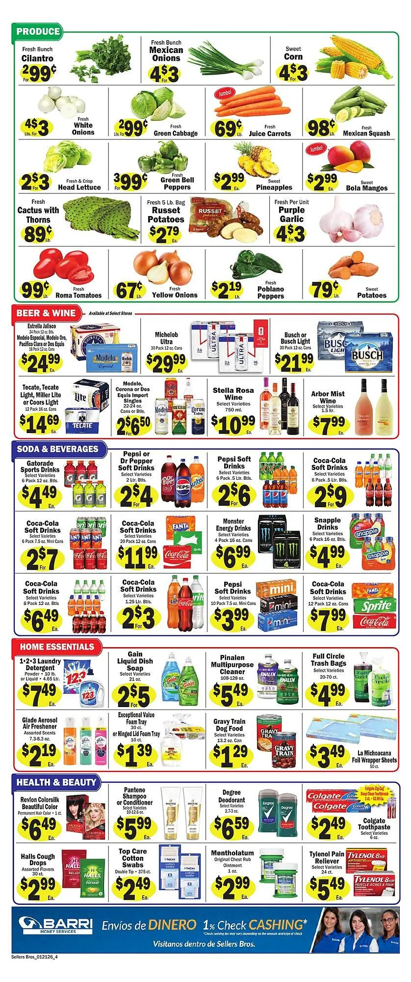 Weekly ad Sellers Bros weekly ad from January 21 to January 27 2026 - Page 4