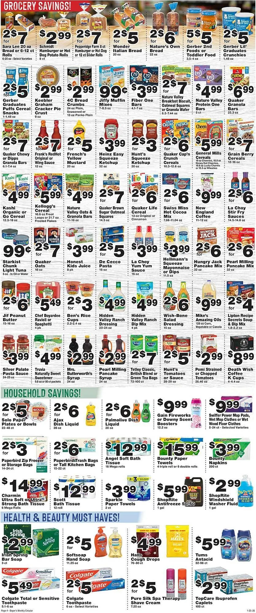 Weekly ad Boyer's Food Markets weekly ad from January 25 to January 31 2026 - Page 4