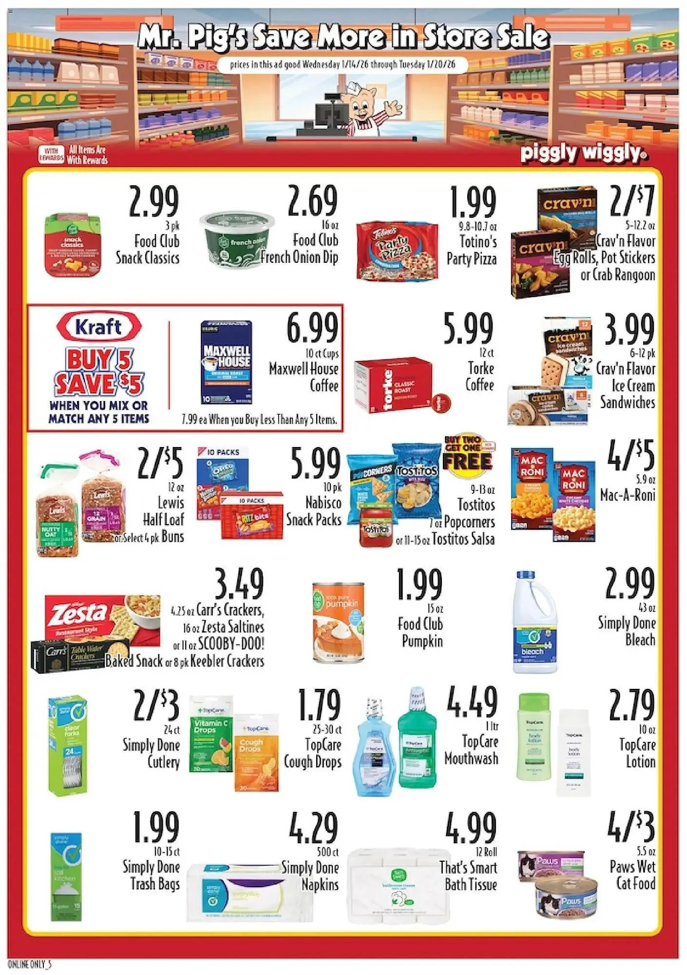 Weekly ad Piggly Wiggly weekly ad from January 14 to January 20 2026 - Page 7