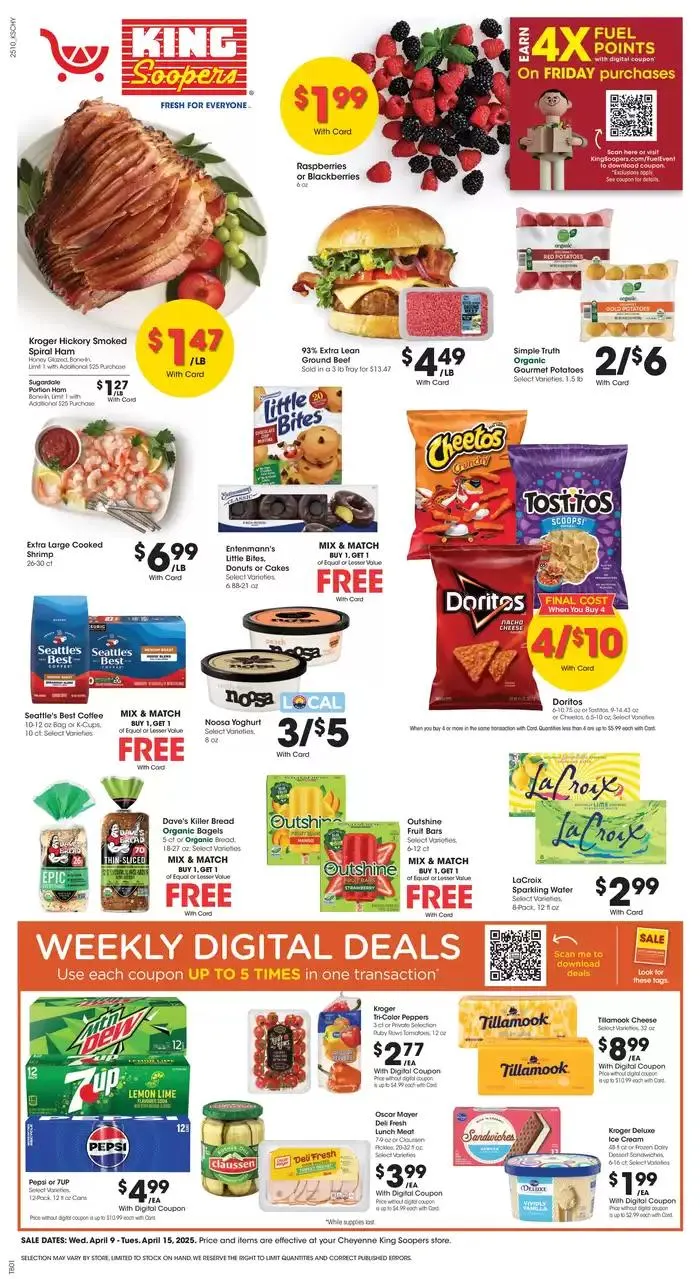 Weekly ad Offers for bargain hunters from April 9 to April 15 2025 - Page 1