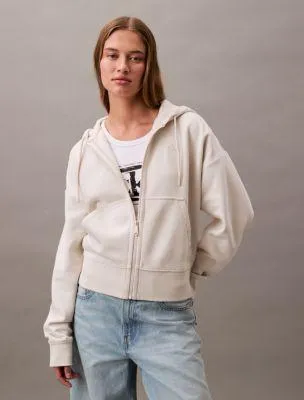 Archive Logo Fleece Zip Hoodie