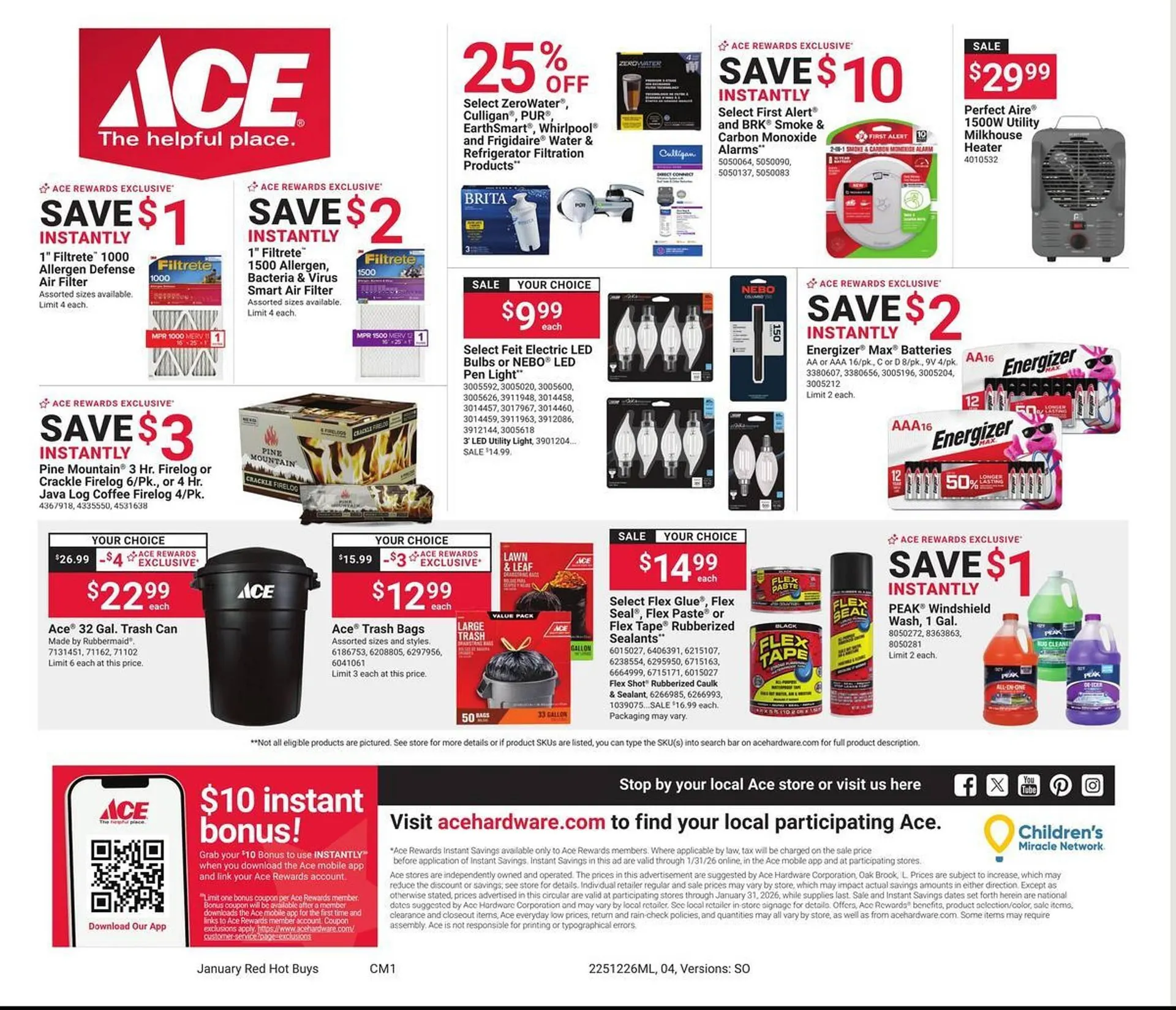 Weekly ad Ace Hardware flyer from December 26 to January 31 2026 - Page 4