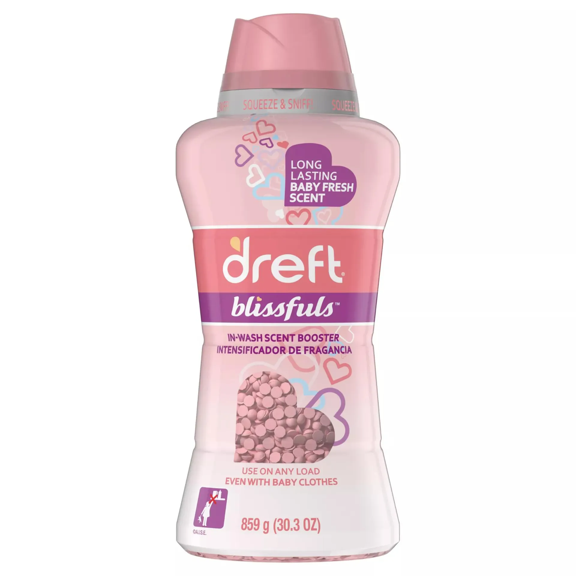 Dreft Blissfuls In-Wash Scent Booster Beads, 30.3 oz.