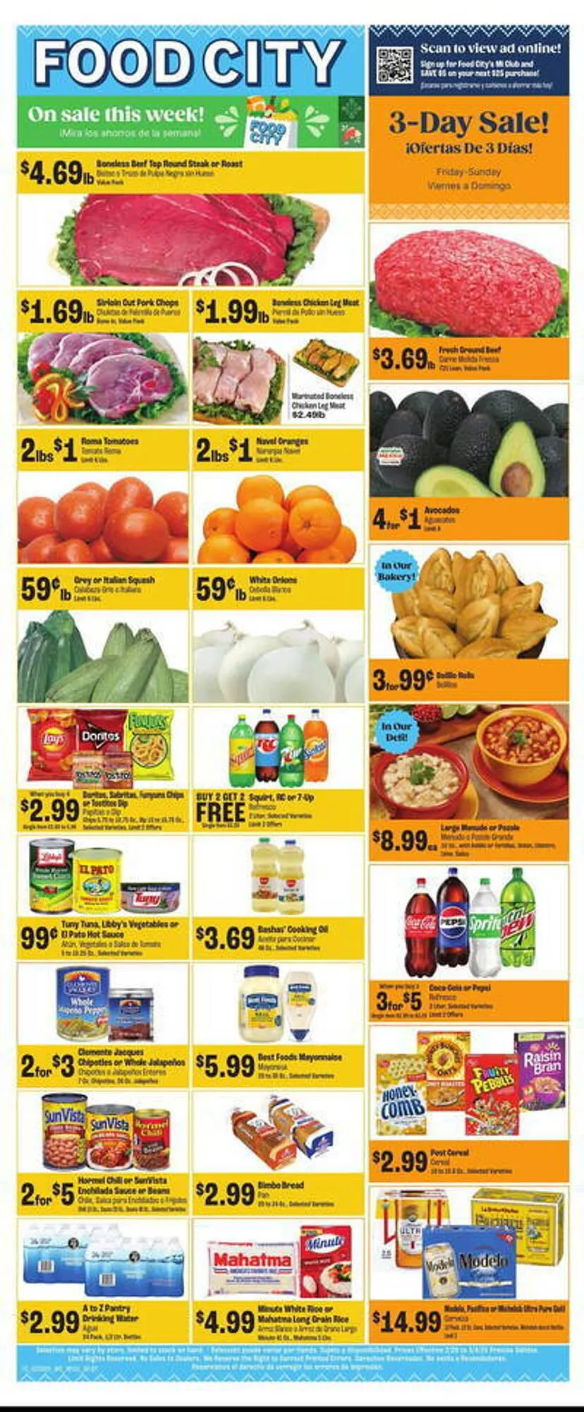 Weekly ad Food City Weekly Ad from February 26 to March 4 2025 - Page 1