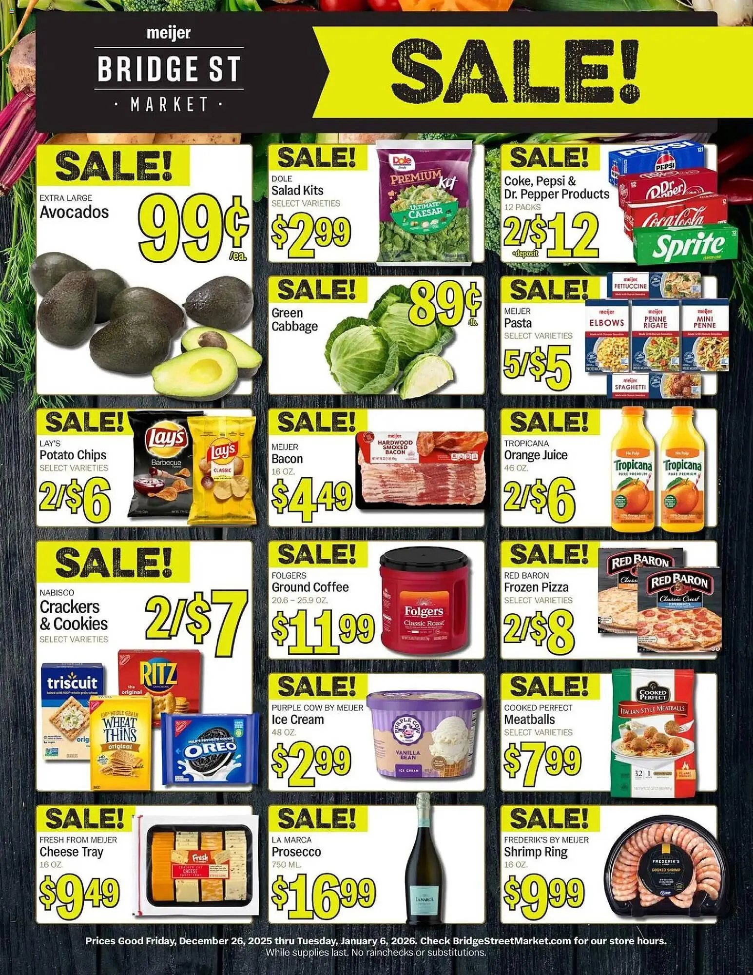 Weekly ad Meijer weekly ad from December 26 to January 7 2026 - Page 1