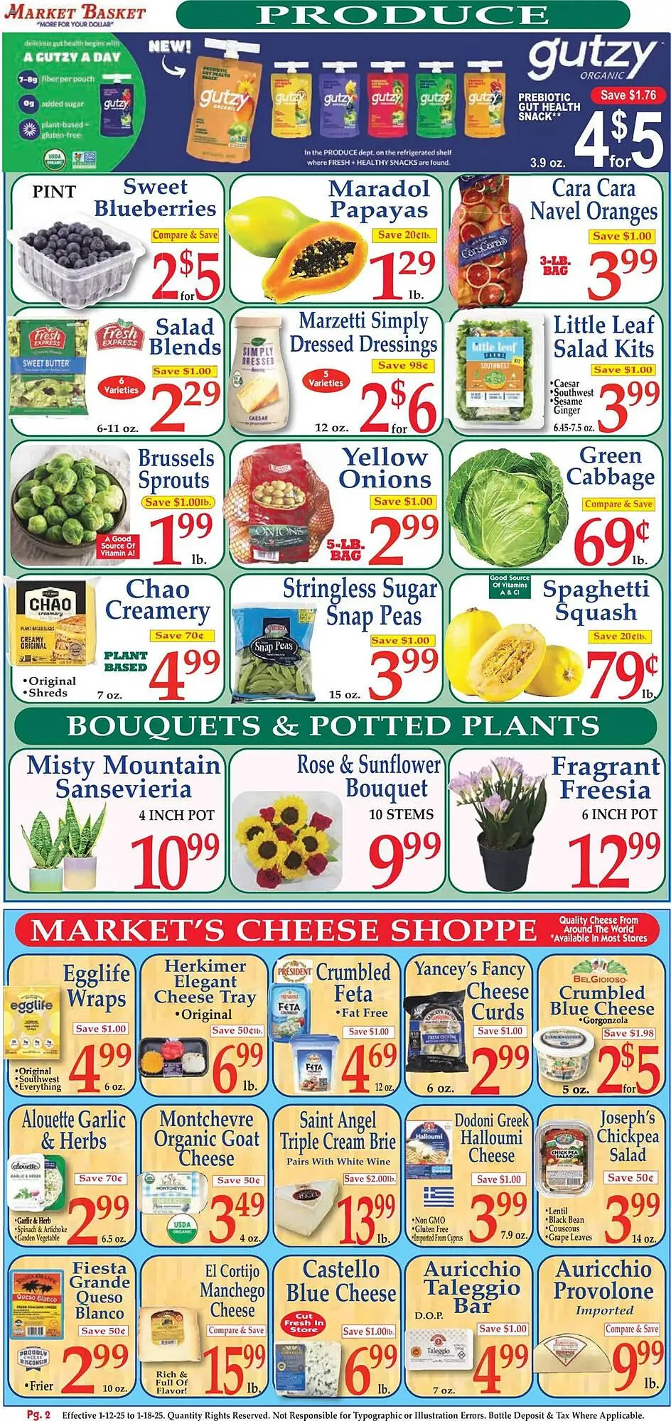 Weekly ad Market Basket Weekly Ad from January 12 to January 18 2025 - Page 2
