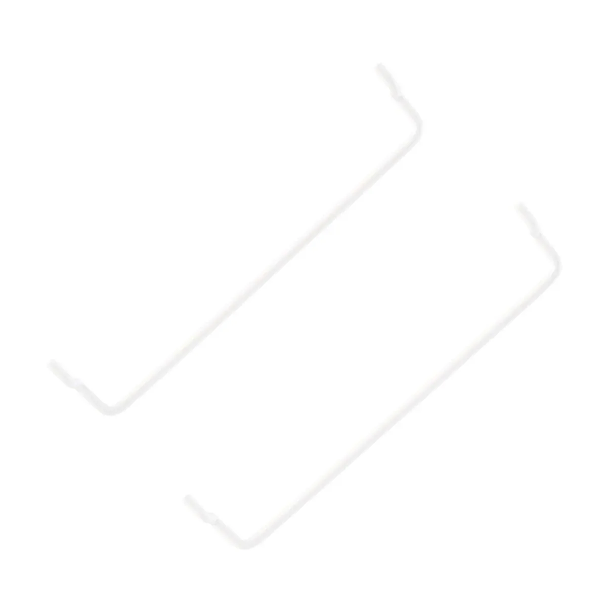 Elfa Classic Small Shelf Connectors White Set of 2