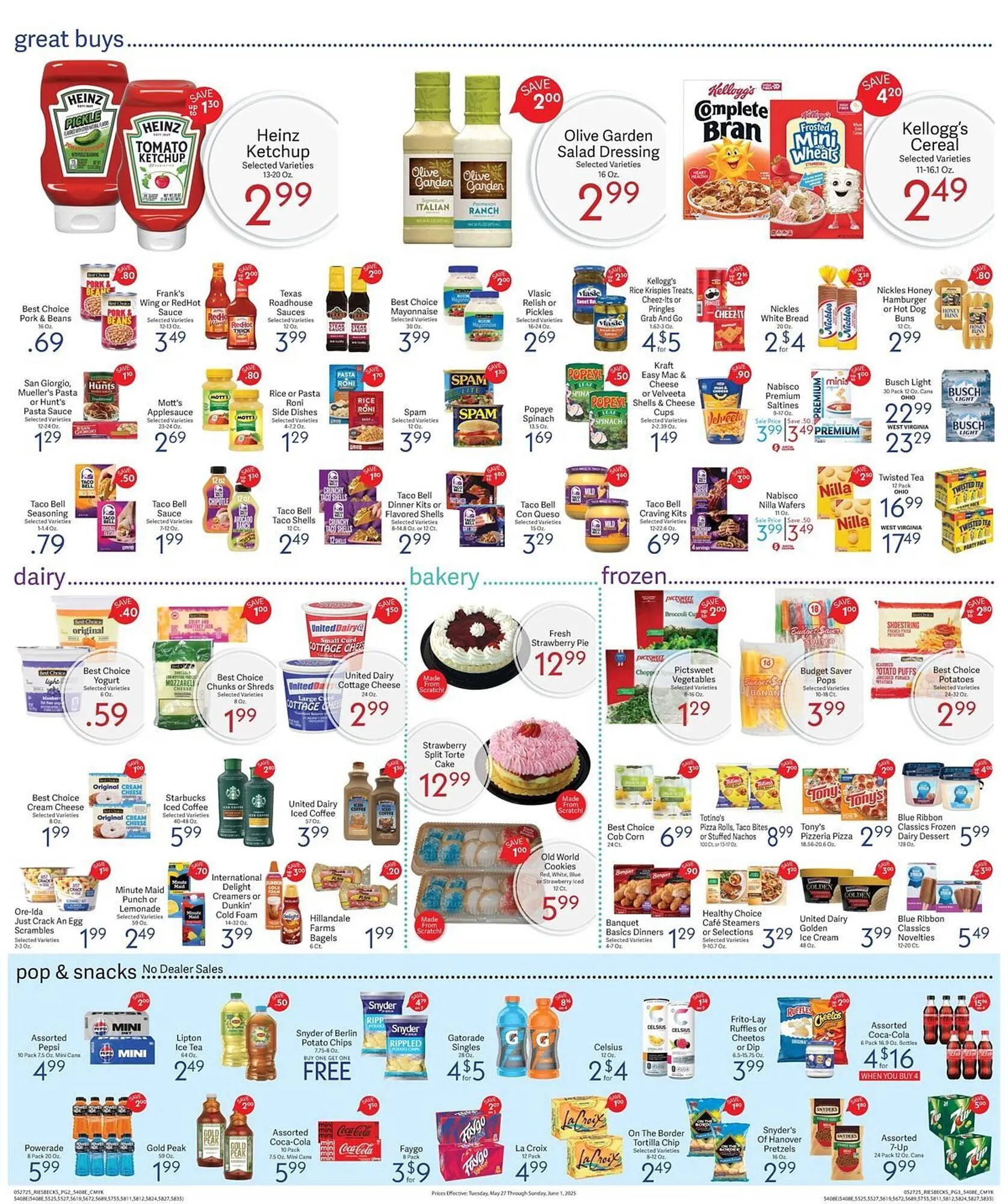 Weekly ad Riesbeck Weekly Ad from May 26 to June 1 2025 - Page 2