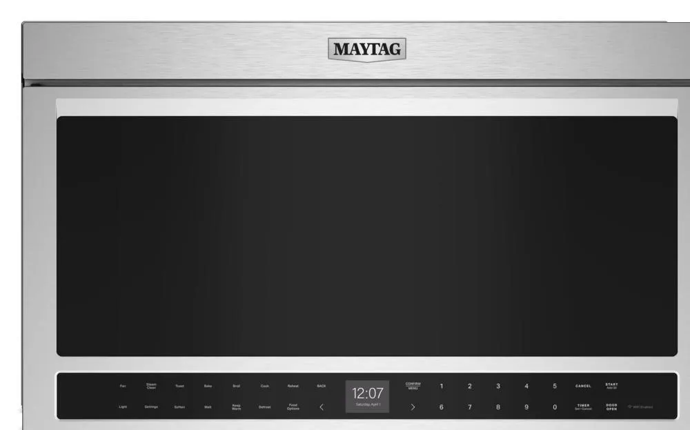 Maytag® 1.1 cu.ft. Fingerprint Resistant Stainless Steel Flush Built-In Mount Microwave-Toaster Oven Combo