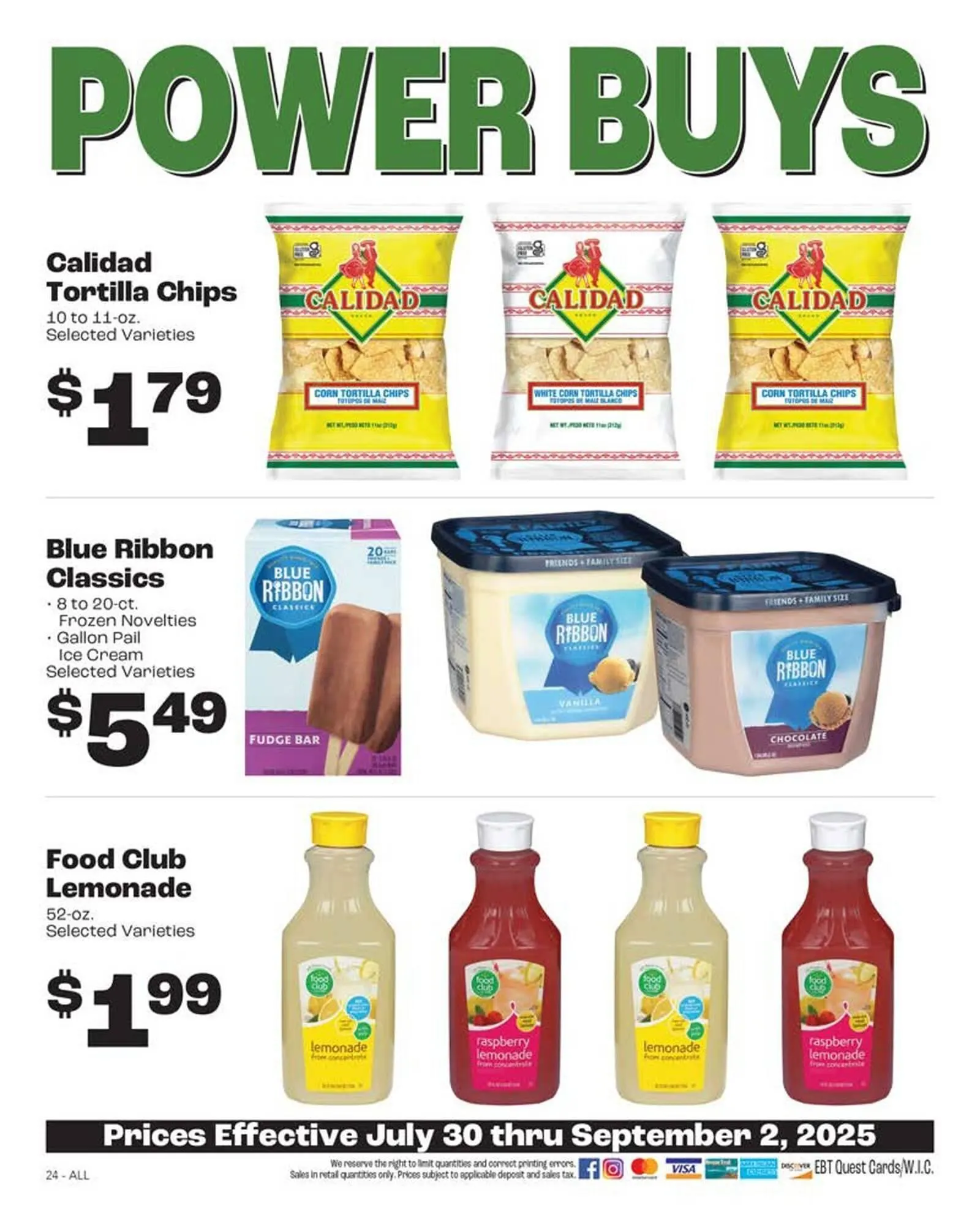 Weekly ad Rosauers Weekly Ad from July 30 to September 2 2025 - Page 24