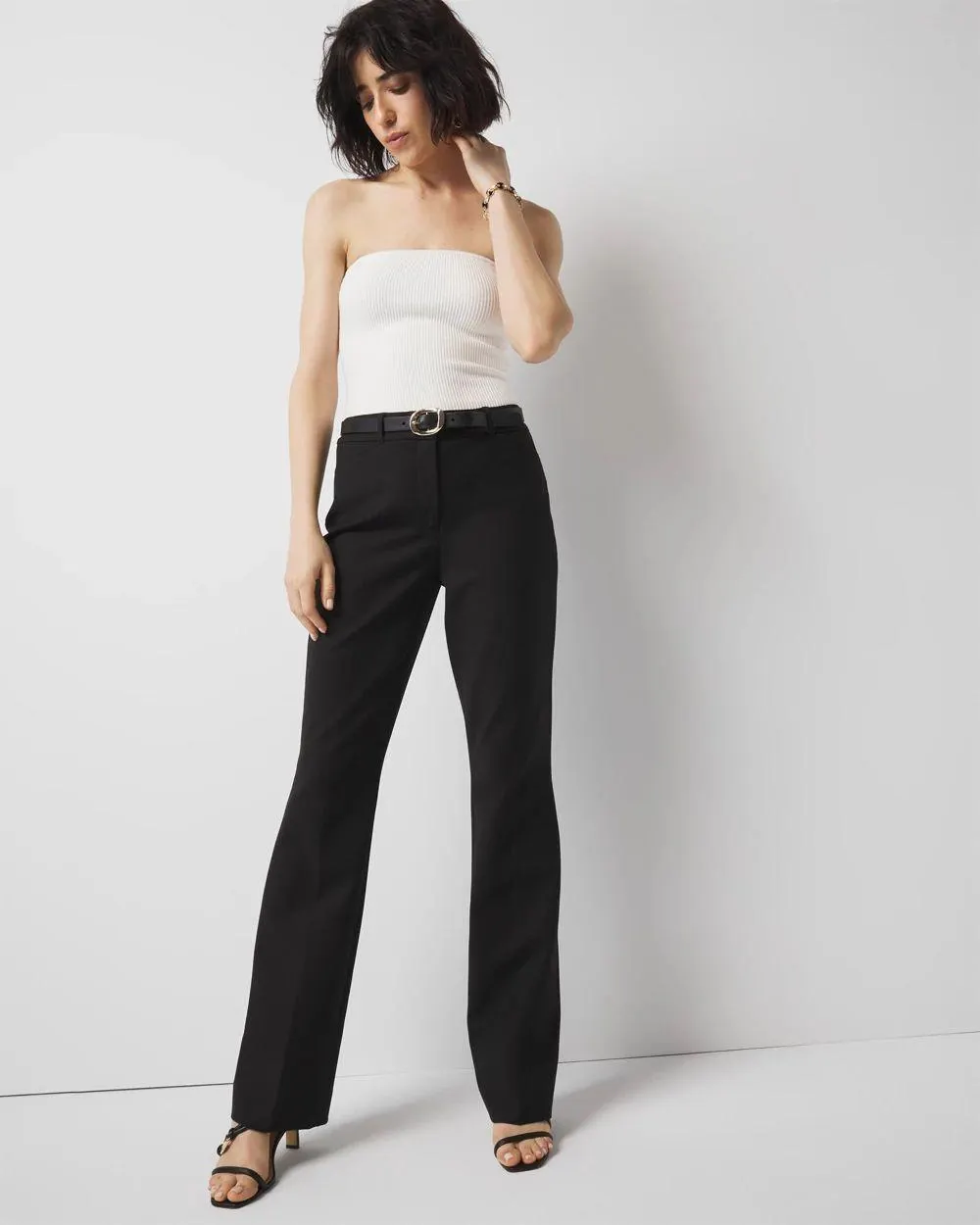 WHBM ® Ines Slim Bootcut Comfort Stretch Pants