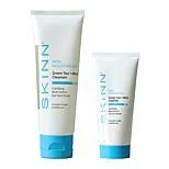 SKINN Non-Negotiables Green Tea & Mint Cleanser Home & Go Set