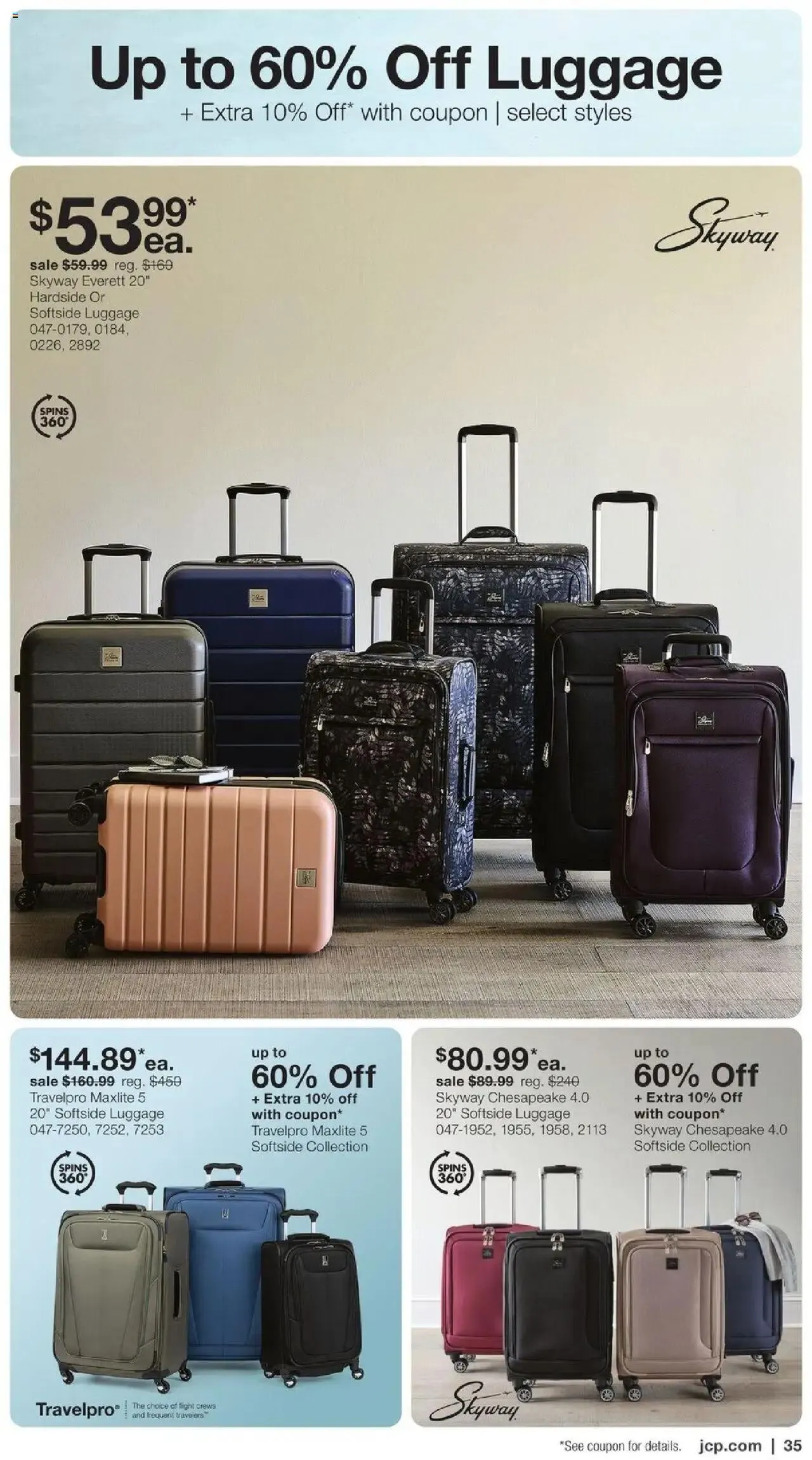 Weekly ad JCPenney Biggest Home Sale of the Season from April 7 to April 27 2025 - Page 34