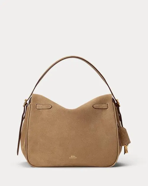Polo ID Suede Satchel