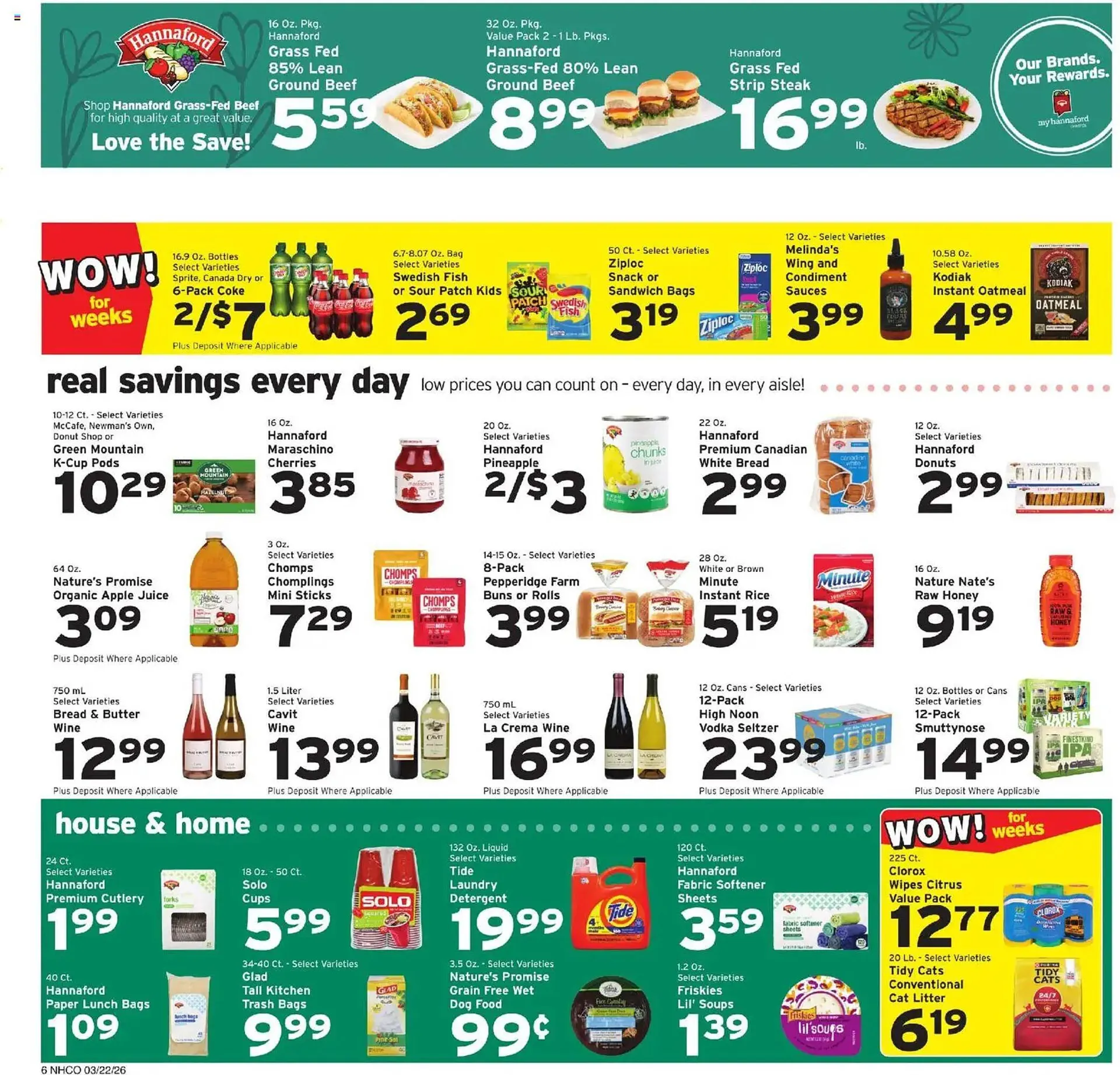 Weekly ad Hannaford flyer from March 22 to March 28 2026 - Page 6