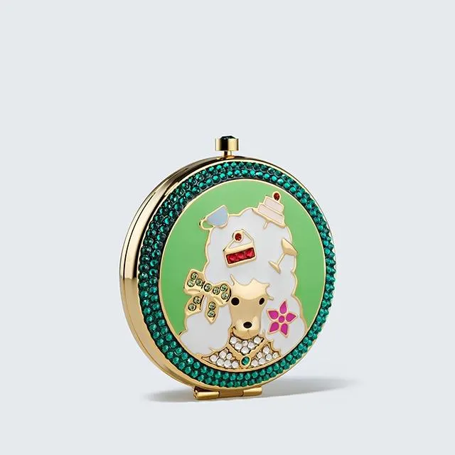 Posh Poodle Lip Balm Compact by Monica Rich Kosann