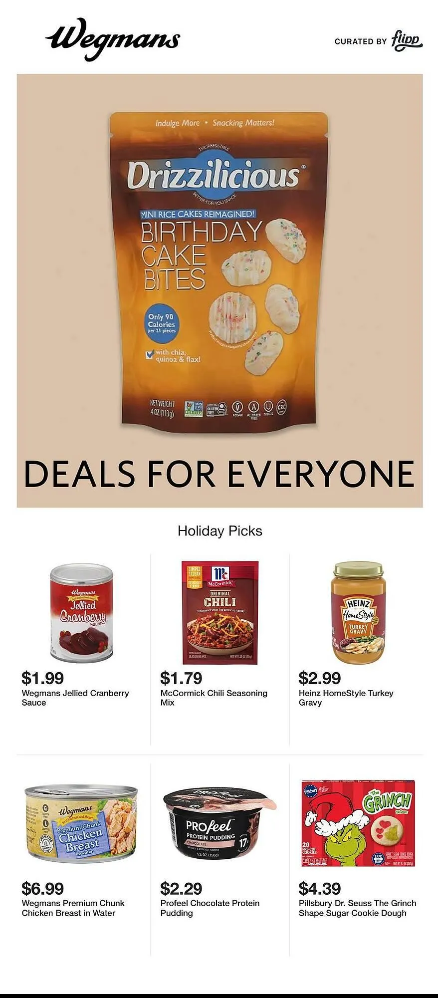Weekly ad Wegmans flyer from November 11 to November 24 2025 - Page 1