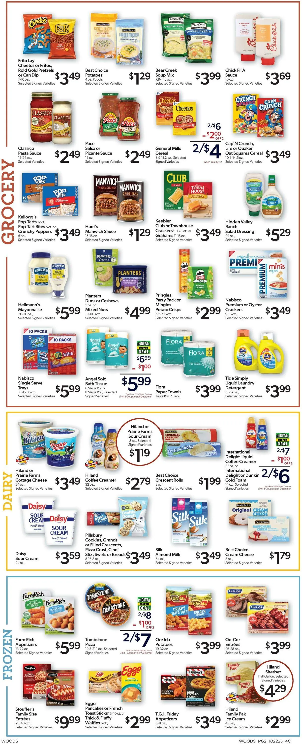 Weekly ad Woods Supermarket from October 22 to October 28 2025 - Page 2