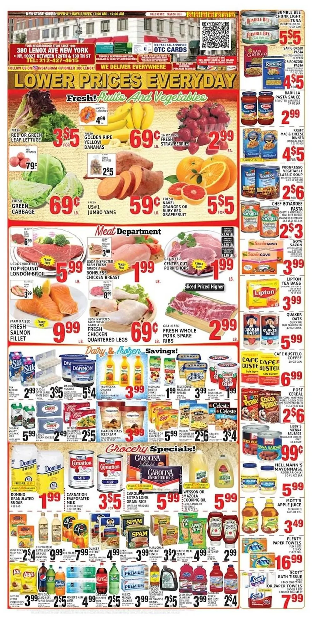 Weekly ad Pioneer Supermarkets weekly ad from March 6 to March 12 2026 - Page 1
