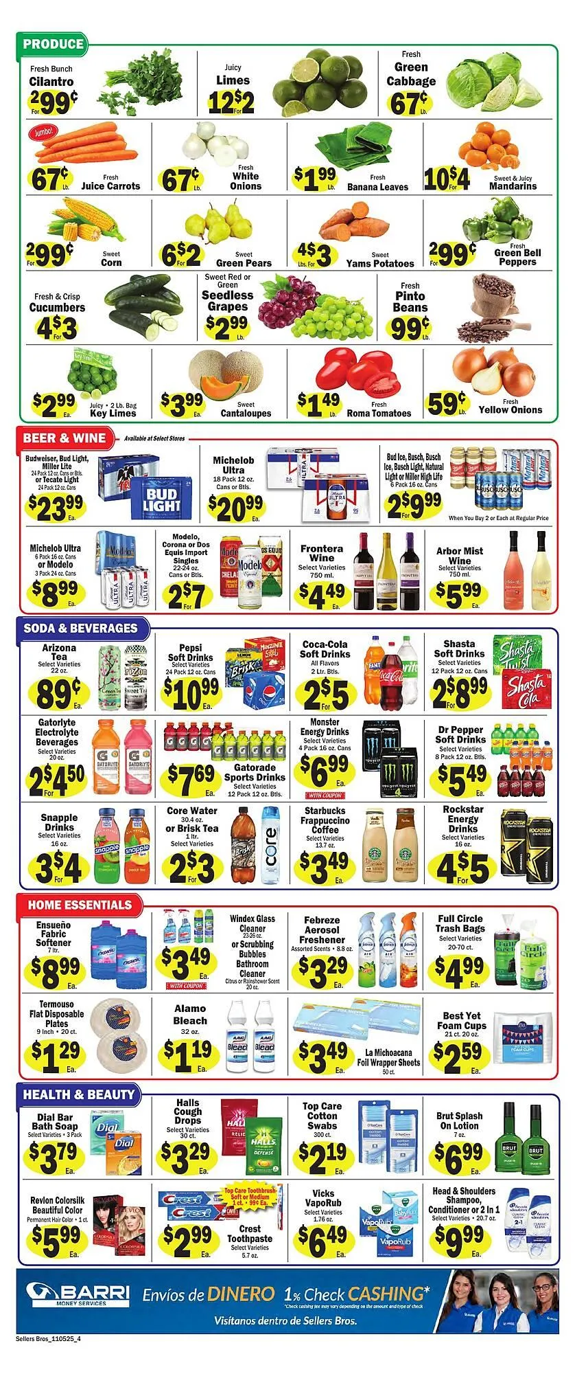 Weekly ad Sellers Bros weekly ad from November 5 to November 11 2025 - Page 4
