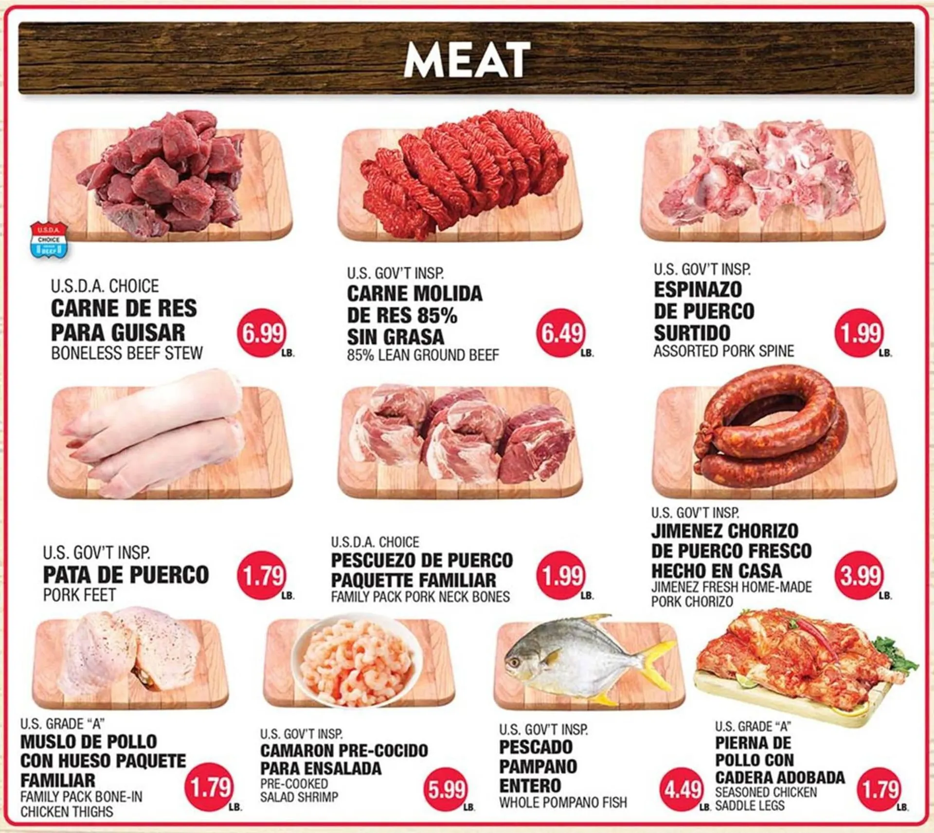 Weekly ad Carnicerias Jimenez weekly ad from October 15 to October 21 2025 - Page 1