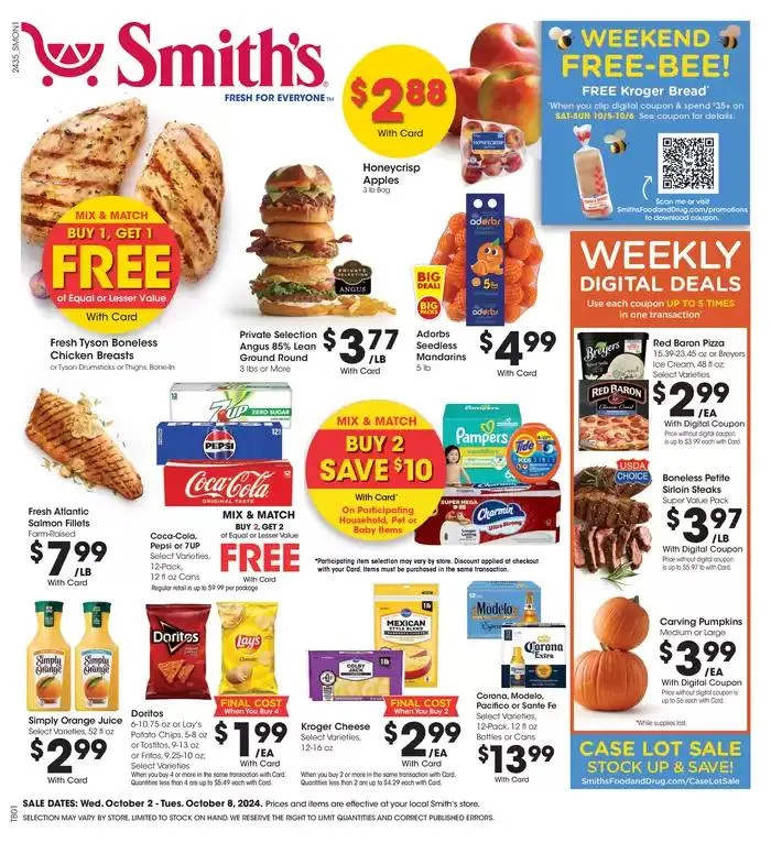 Weekly ad New offers to discover from October 2 to October 8 2024 - Page 1