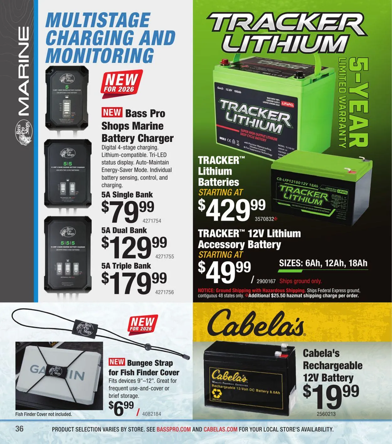 Weekly promotion Cabela's Current weekly ad spanning from November 30 to December 14 2025 - Page 36 for Catalogue 365