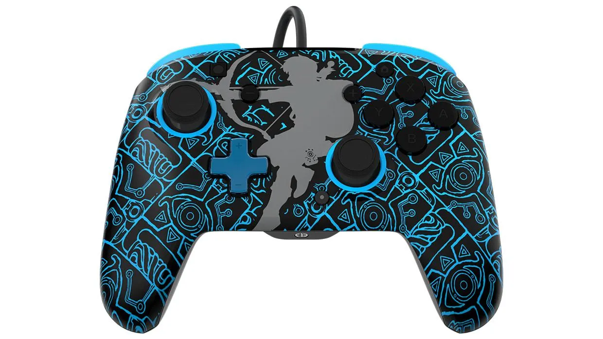 REMATCH Wired Controller Glow: Sheikah Shoot