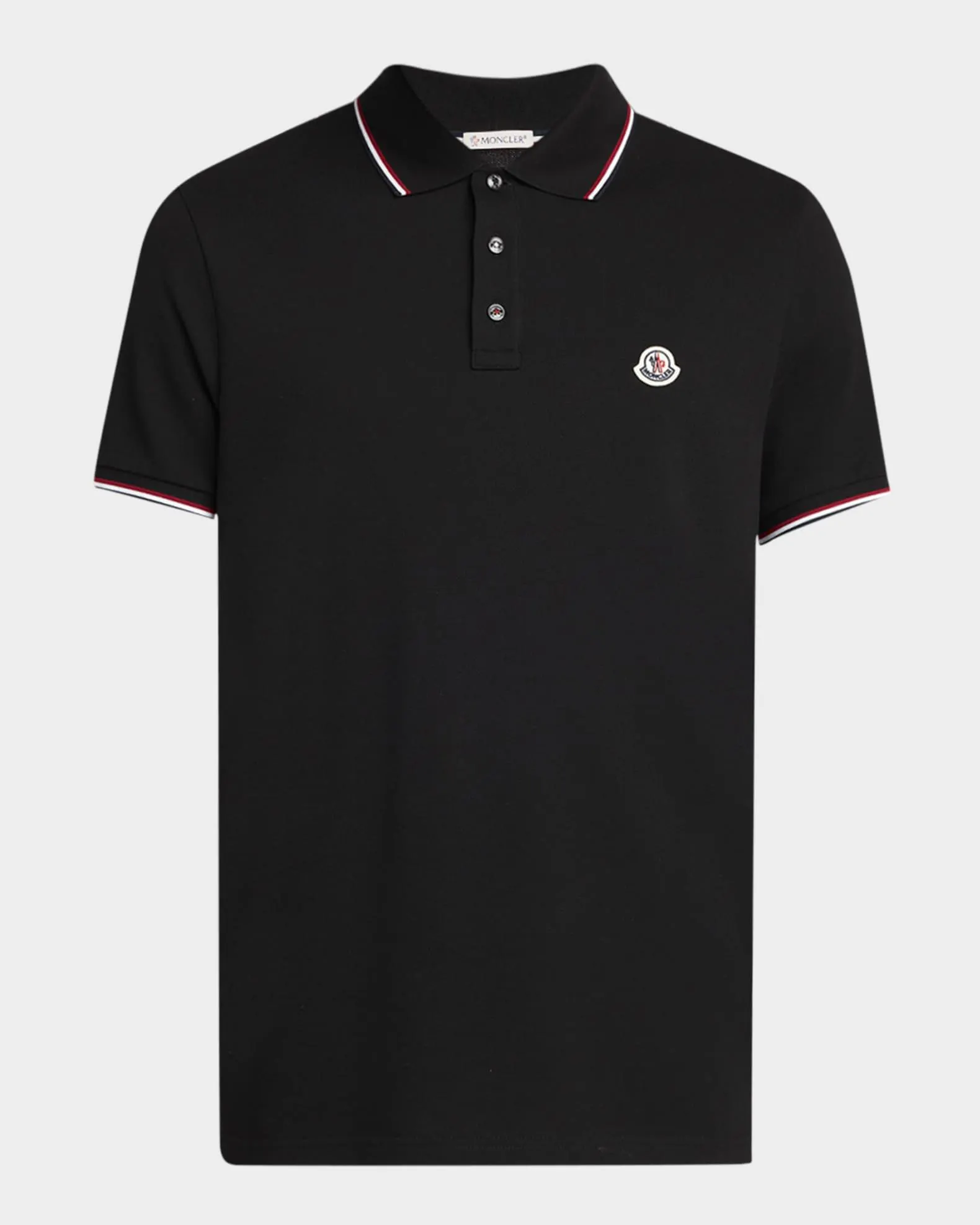 Men's Striped-Trim Polo Shirt