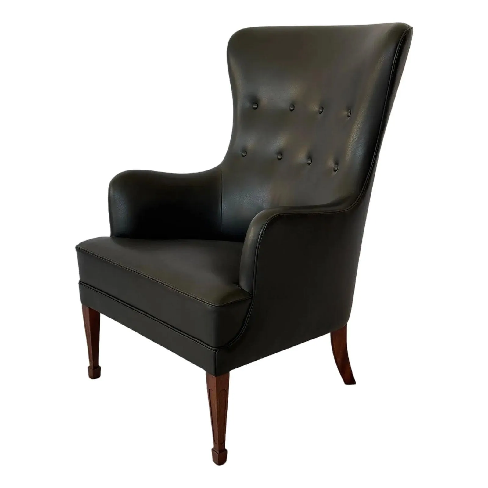 1940s Frits Henningsen Highback Lounge Chair