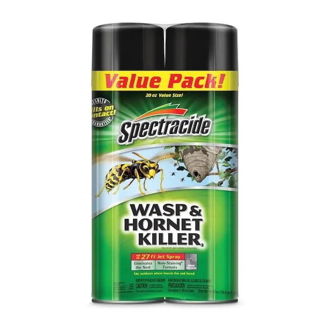 Spectracide 20-oz Wasp and Hornet Insect Killer Aerosol (2-Pack)