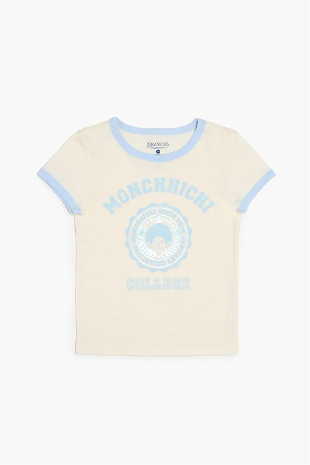 Girls Monchhichi College Tee (Kids)