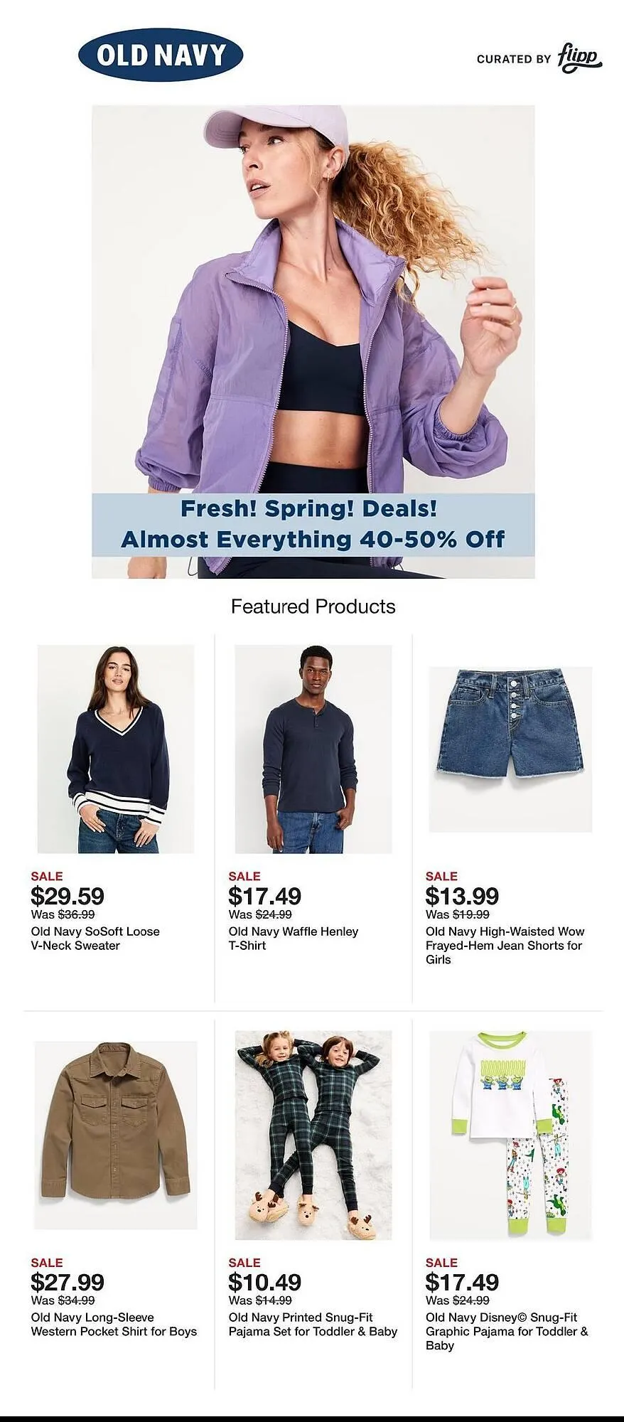 Weekly ad Old Navy weekly ad from September 15 to September 21 2025 - Page 1
