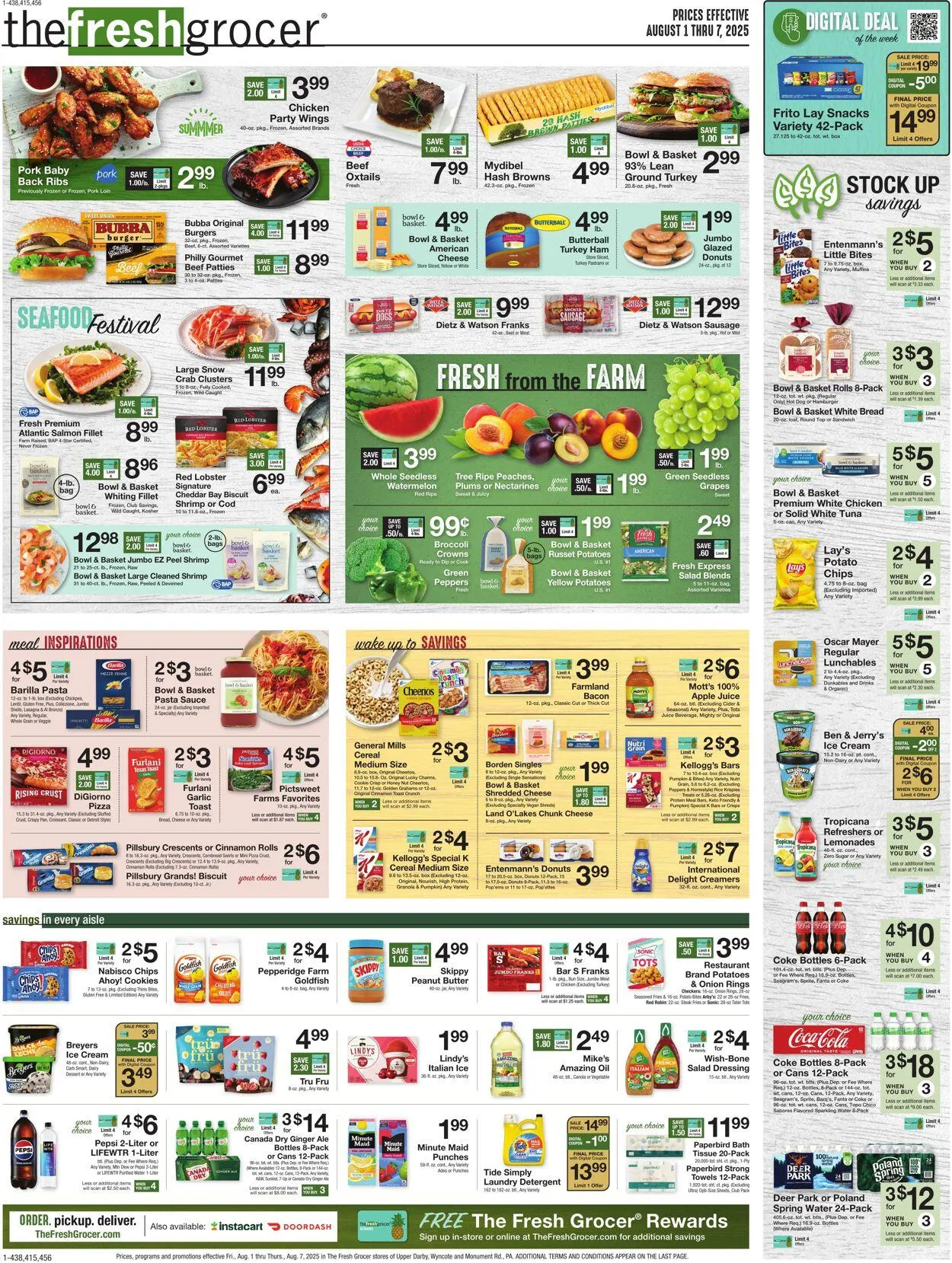 Weekly ad Gerrity's Supermarkets Current weekly ad from July 31 to August 7 2025 - Page 1