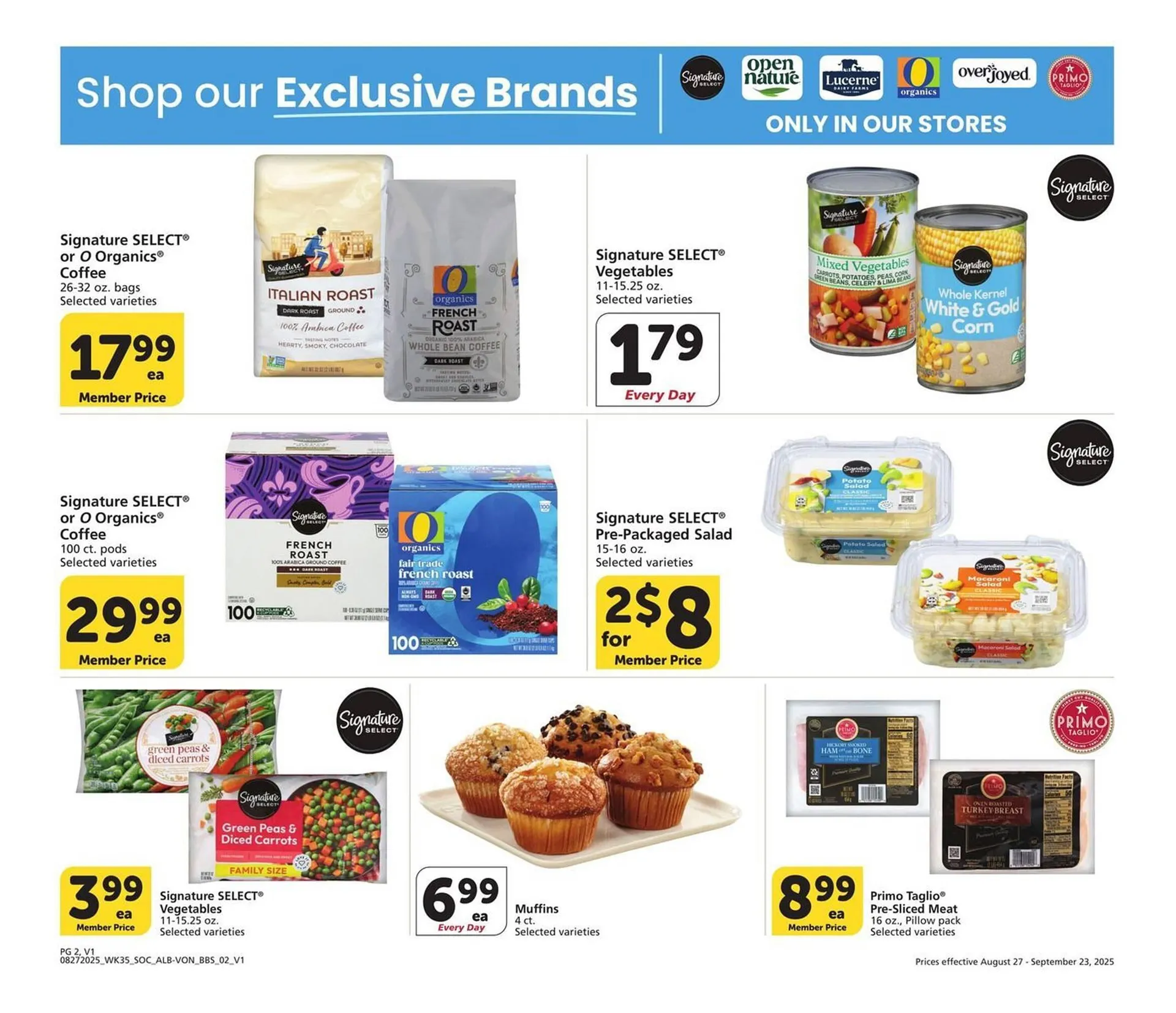 Weekly ad Albertsons Weekly Ad from August 27 to September 23 2025 - Page 2
