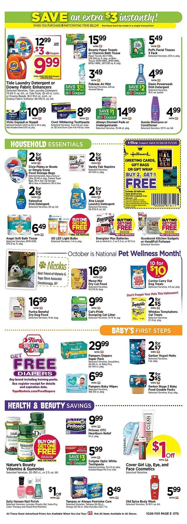 Weekly ad Tops weekly ad from October 26 to November 1 2025 - Page 5