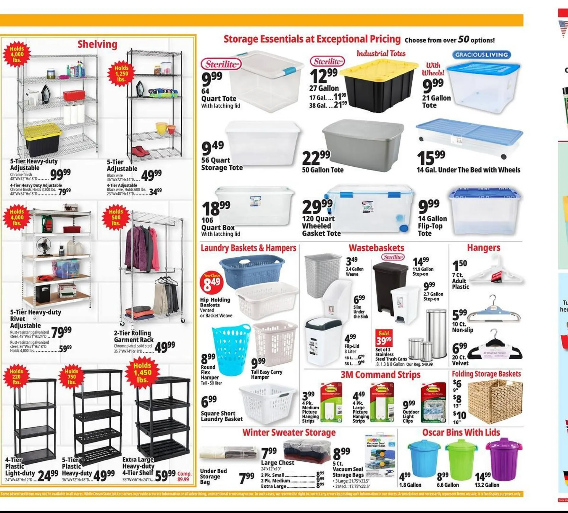 Weekly ad Ocean State Job Lot flyer from March 26 to April 1 2026 - Page 23