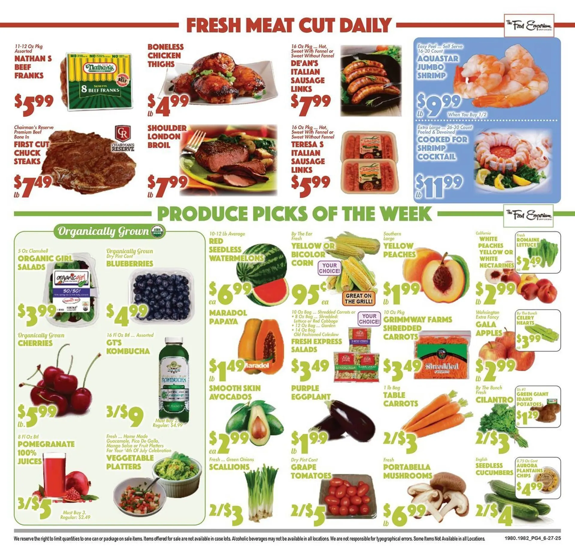 Weekly ad The Food Emporium Weekly Ad from June 27 to July 3 2025 - Page 4