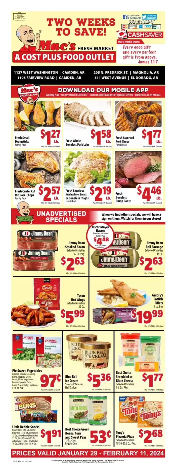 Weekly ad Offers for bargain hunters from January 29 to February 12 2025 - Page 1