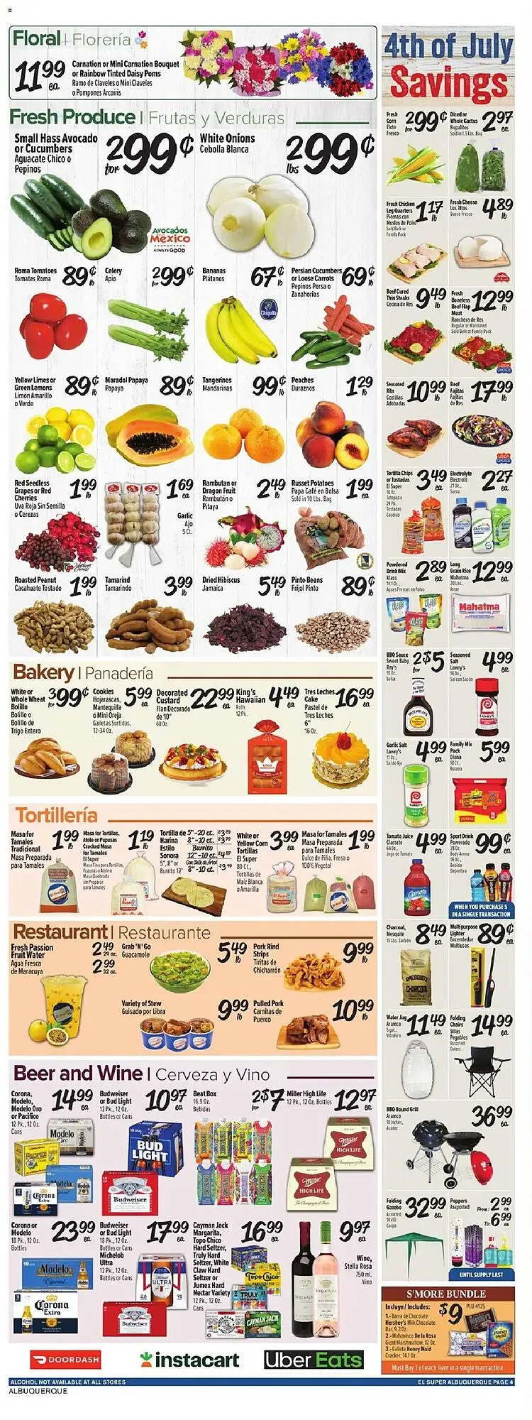 Weekly ad El Super Weekly Ad from July 2 to July 11 2025 - Page 4
