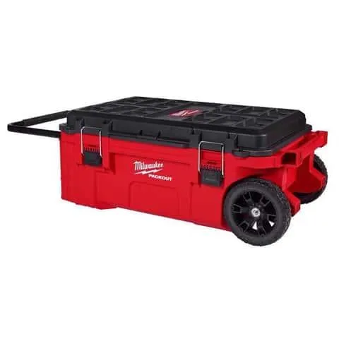 Milwaukee Packout 38 in. Rolling Modular Tool Chest Black/Red