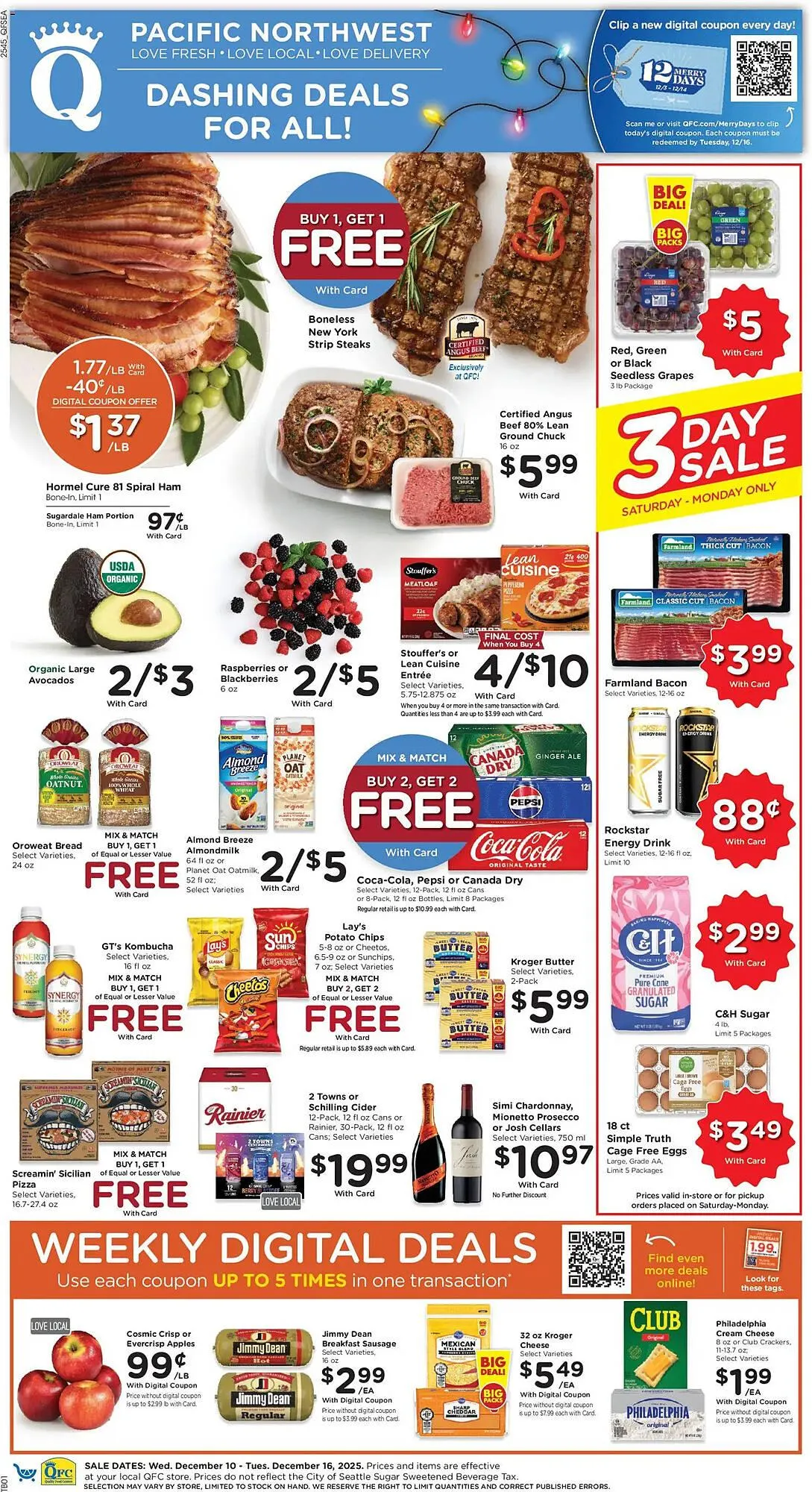 Weekly ad QFC weekly ad from December 10 to December 16 2025 - Page 1