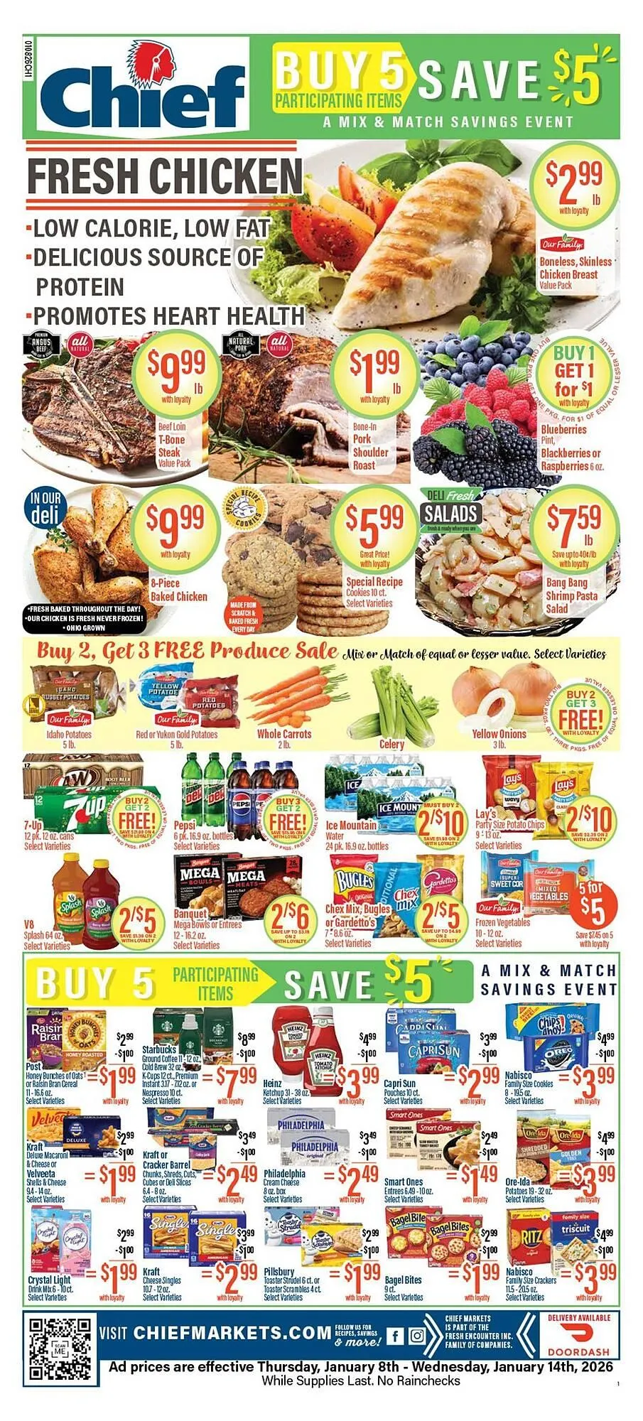 Weekly ad Chief Supermarket weekly ad from January 8 to January 14 2026 - Page 1