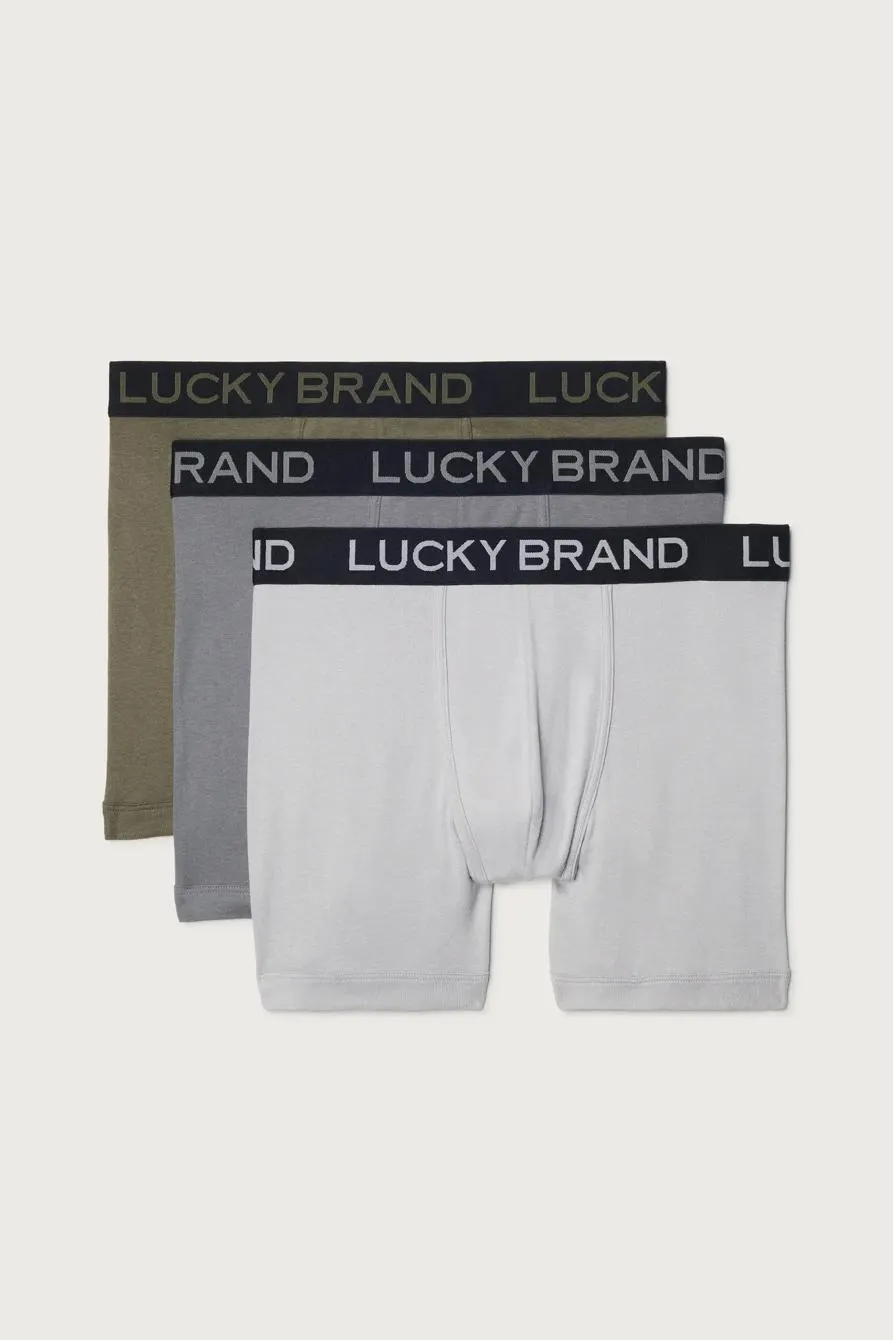 3 pack cotton viscose boxer briefs