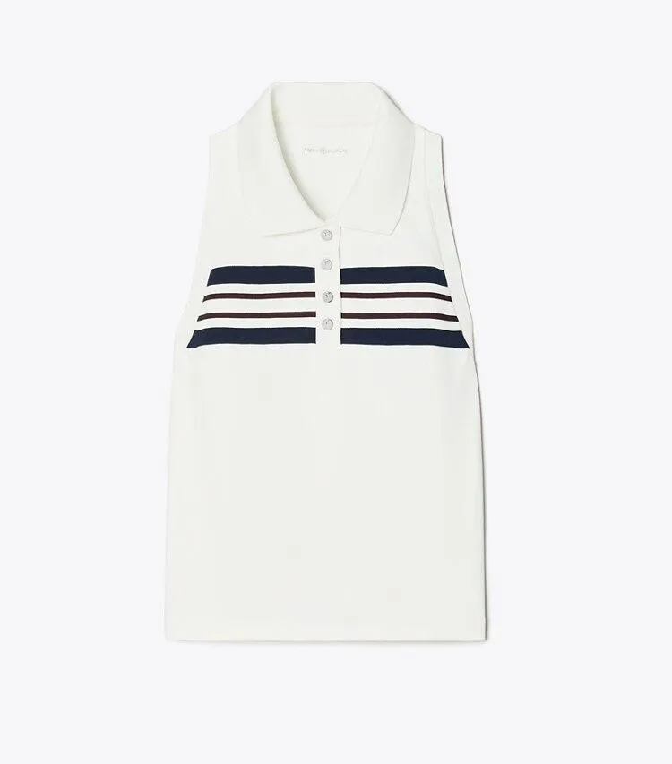 TECH PIQUÉ POLO TANK