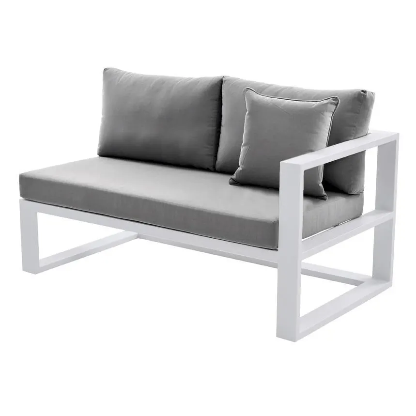 Mykonos Gray Right Sofa