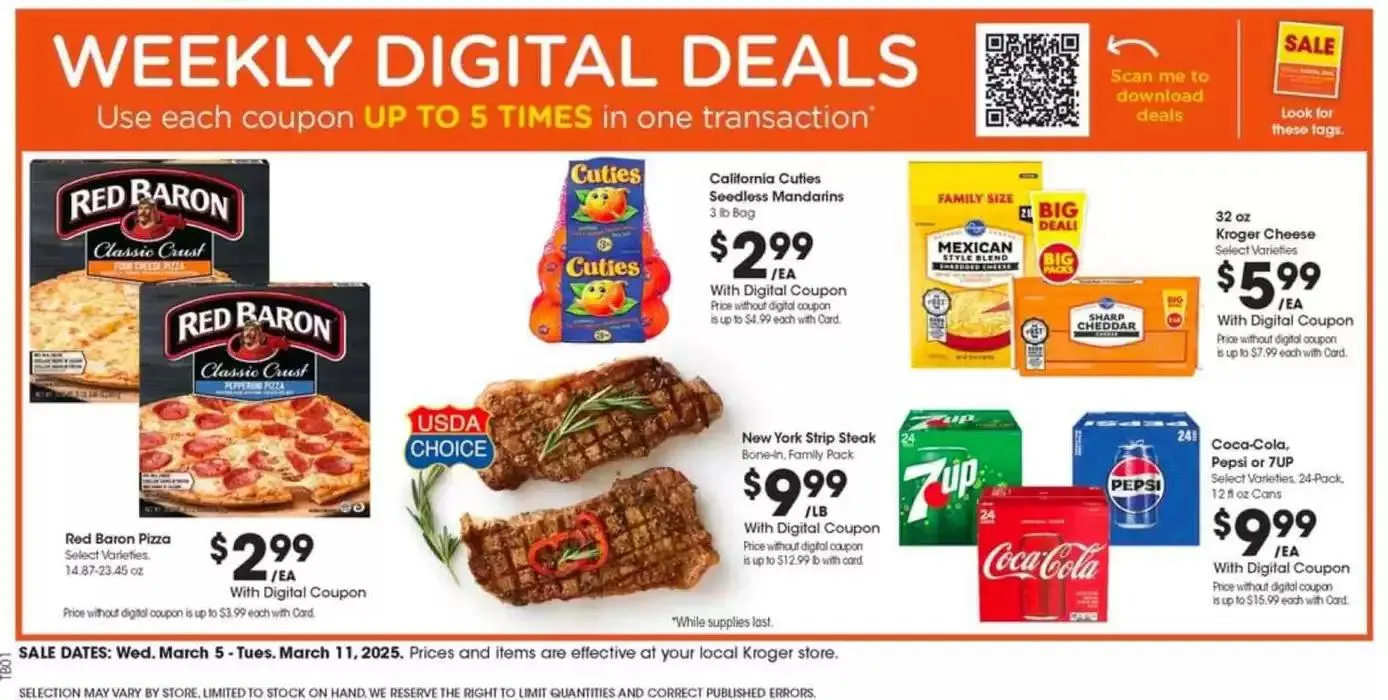 Weekly ad Weekly Ads Kroger from March 5 to March 11 2025 - Page 2
