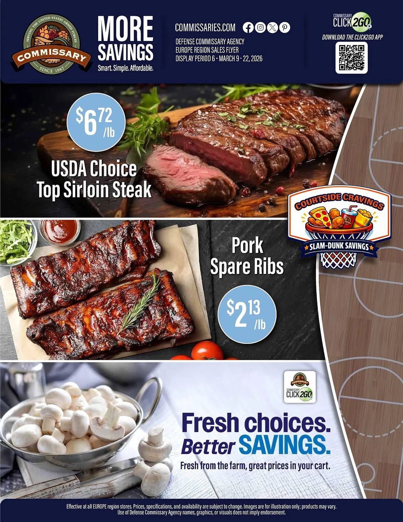 Weekly ad Commissary weekly ad from March 9 to March 22 2026 - Page 1